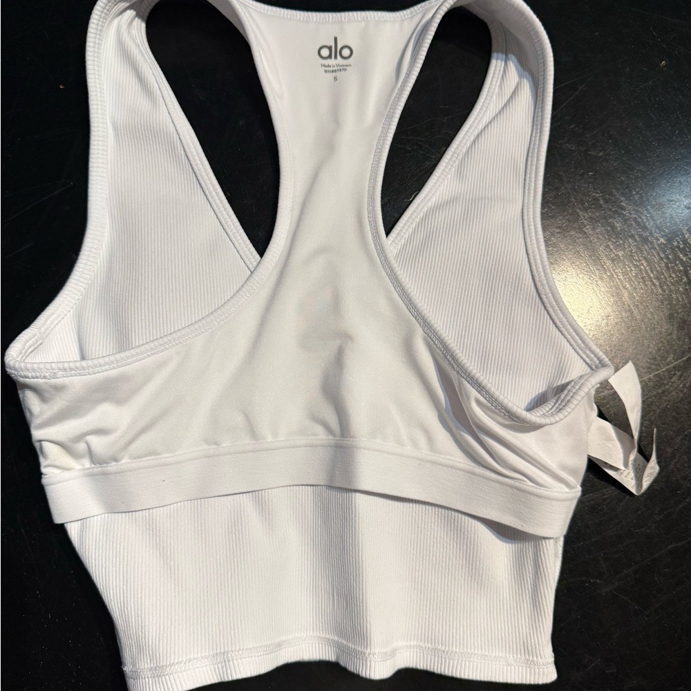 Alo Goddess Ribbed Tank - Picture 4 of 5